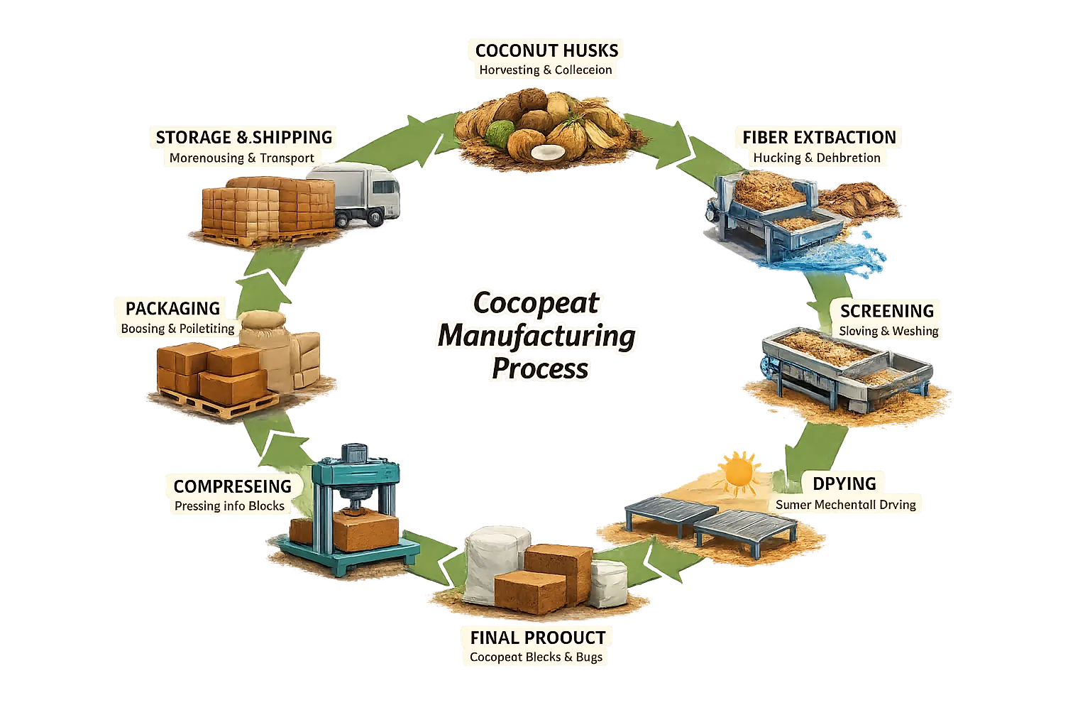 coco peat, cocopeat